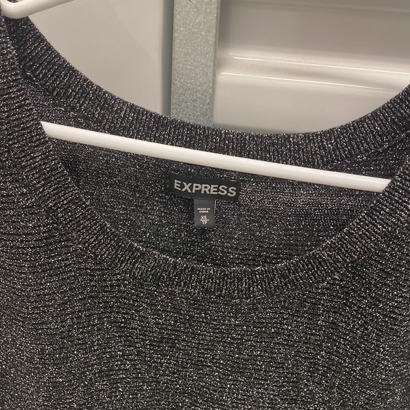 Express sparkly party sweater xs - Picture 3 of 5